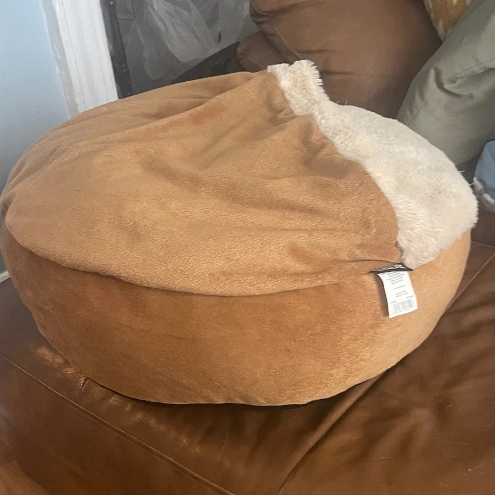 Cozy Tan Dog Blanket